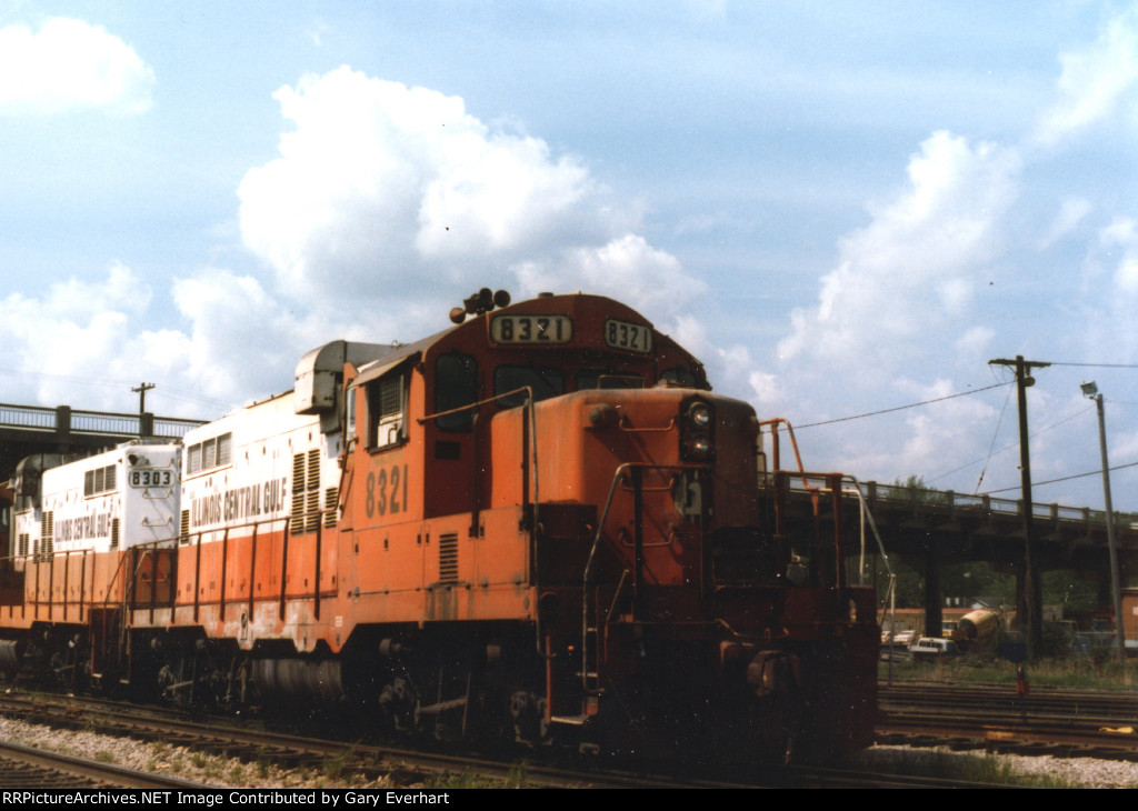 ICG GP10 #8321 - Illinois Central Gulf